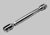 Closed body turnbuckle fork-fork A