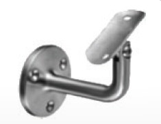 Adj.handrail wall bracket