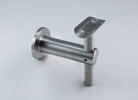 Handrail bracket wall-tube